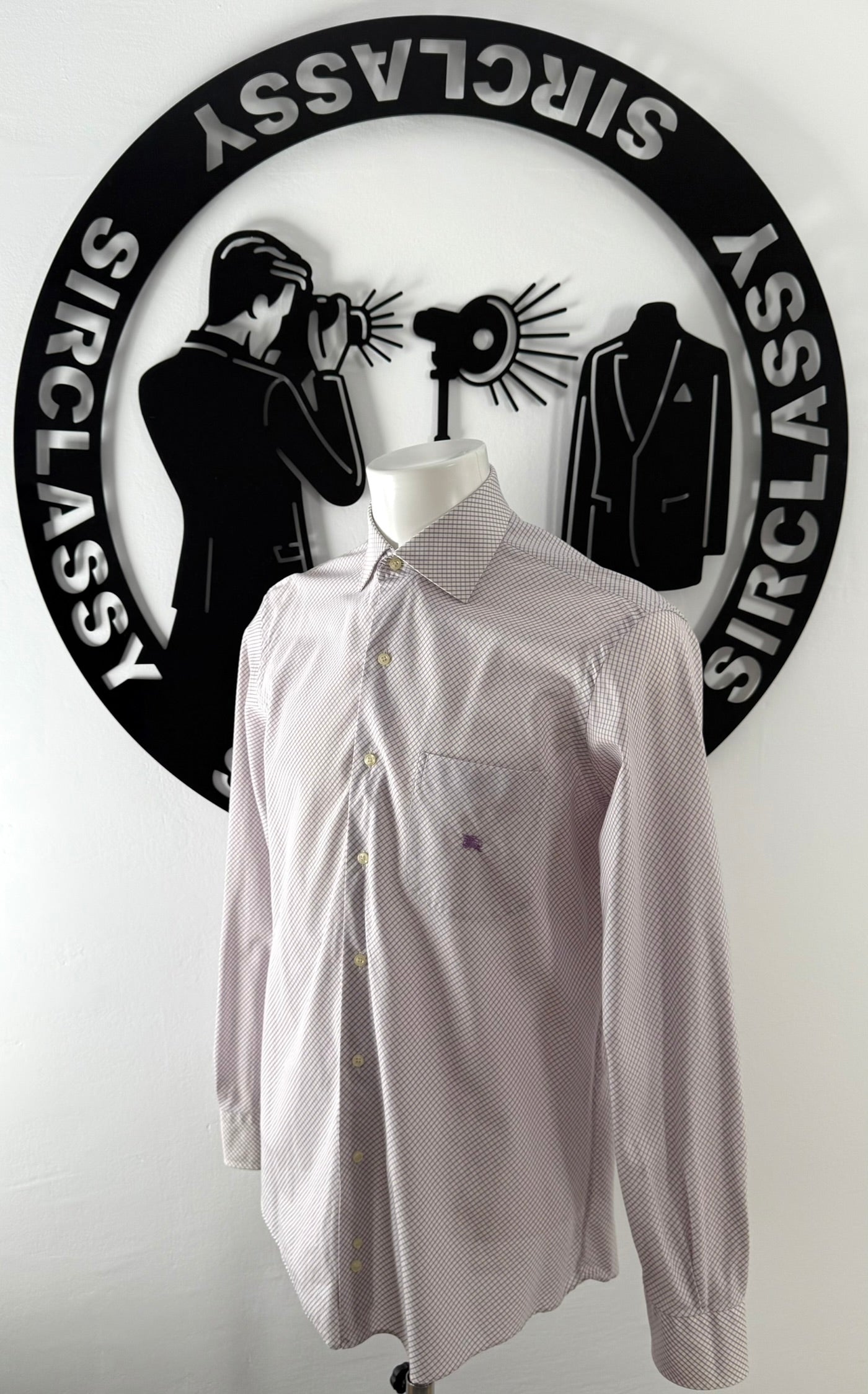 Camisa Burberry (M)