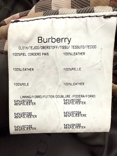 Abrigo de piel Burberry (XXL)