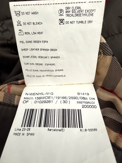 Abrigo de piel Burberry (XXL)