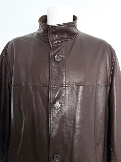 Abrigo de piel Burberry (XXL)