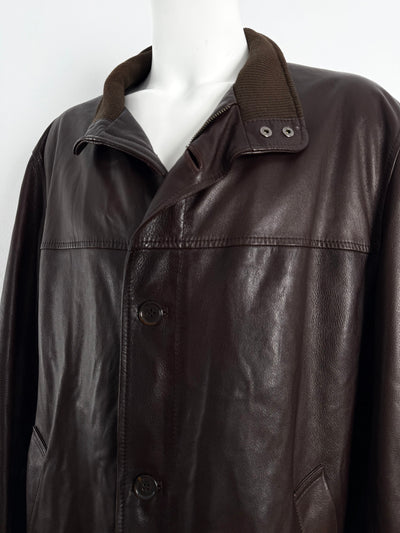 Abrigo de piel Burberry (XXL)