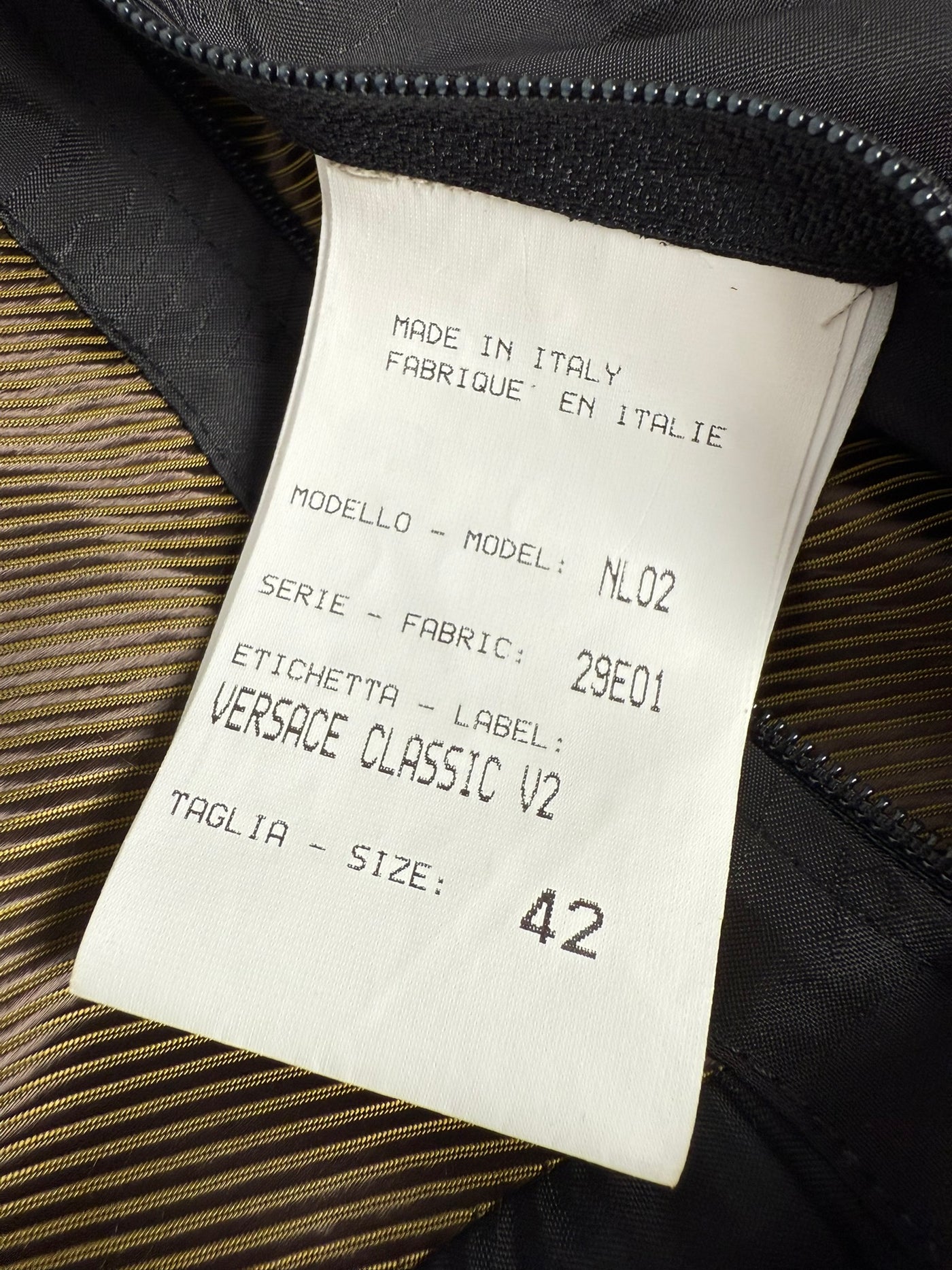 Abrigo Versace (M)