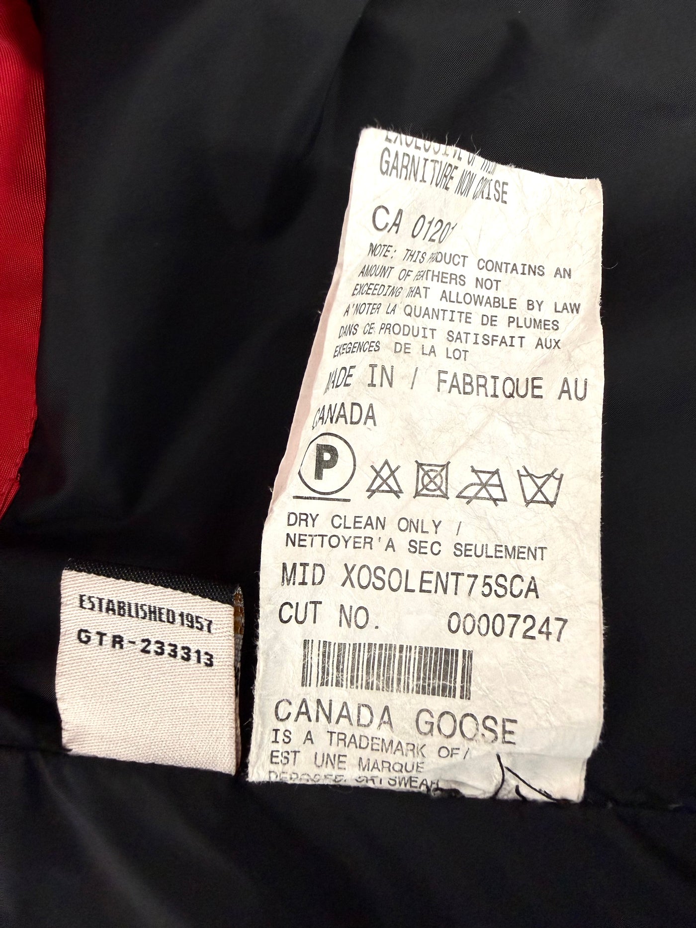 Plumífero Canada Goose (XS)
