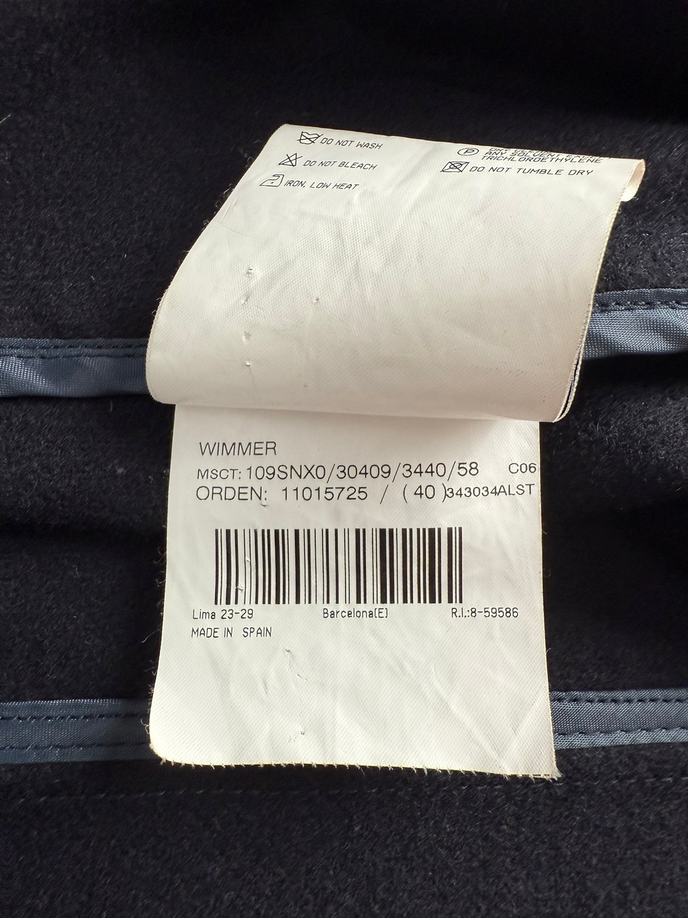 Abrigo Burberry (XXL)