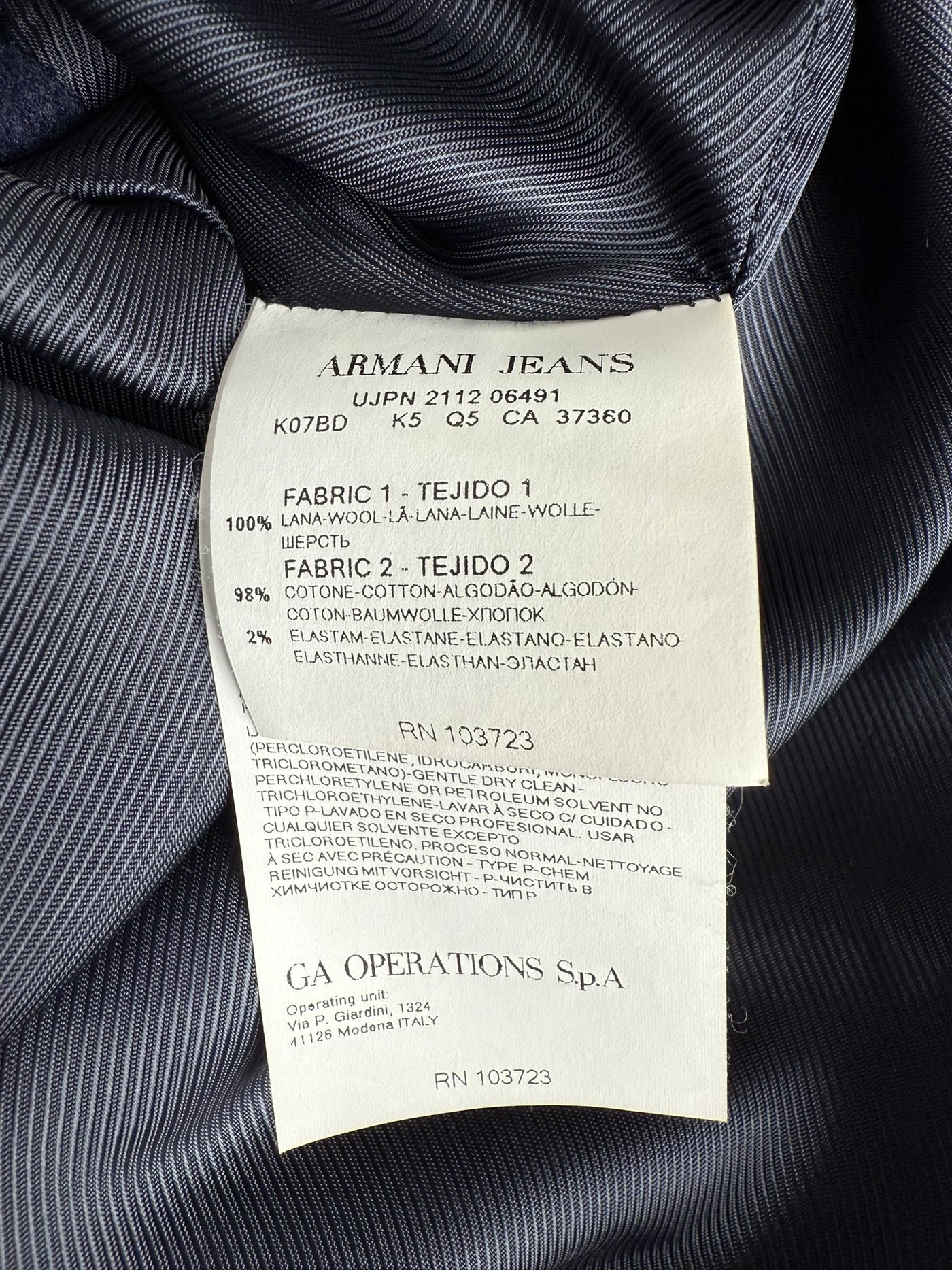 Abrigo Armani (S)