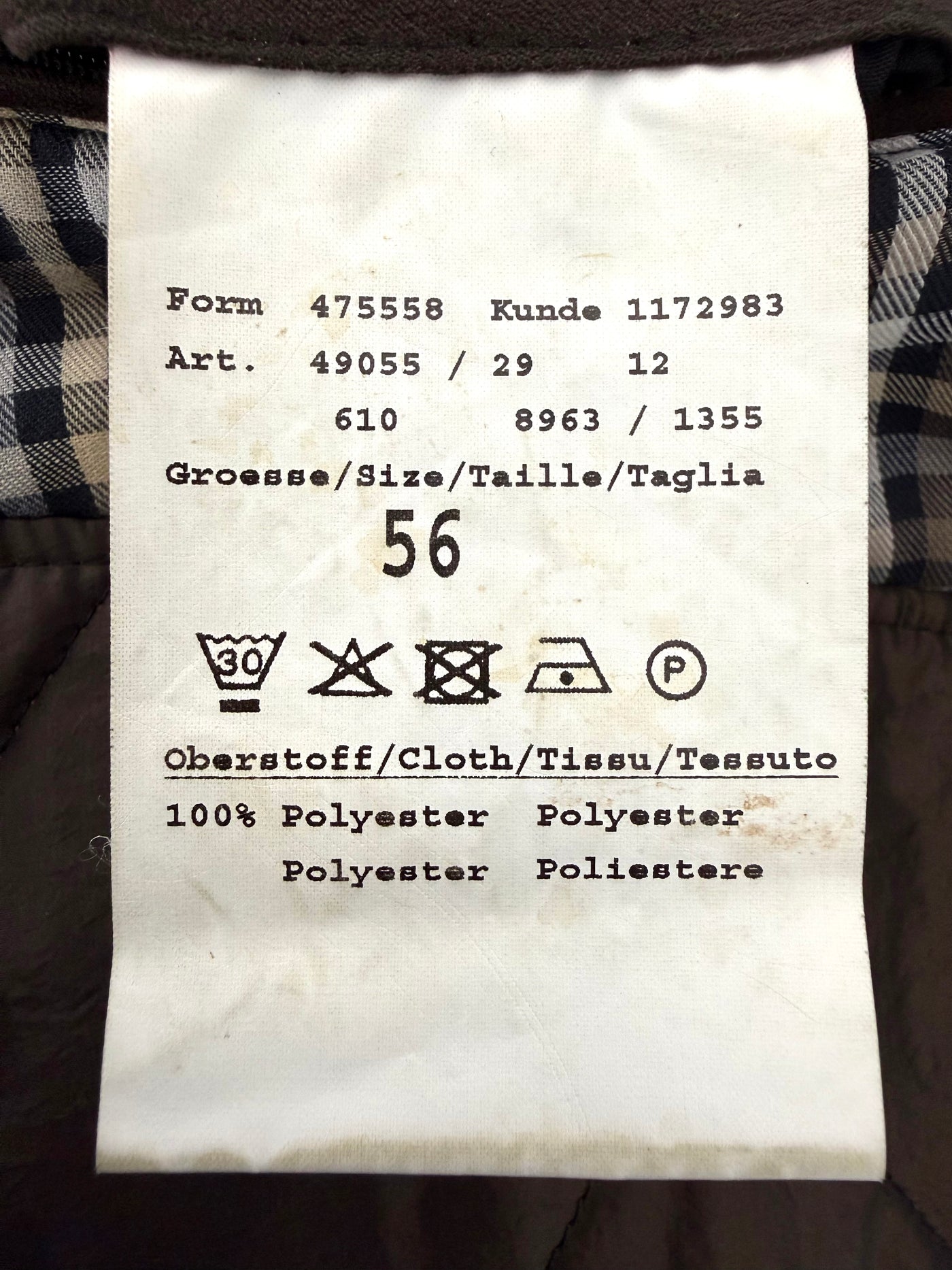 Abrigo Bugatti (XXL)