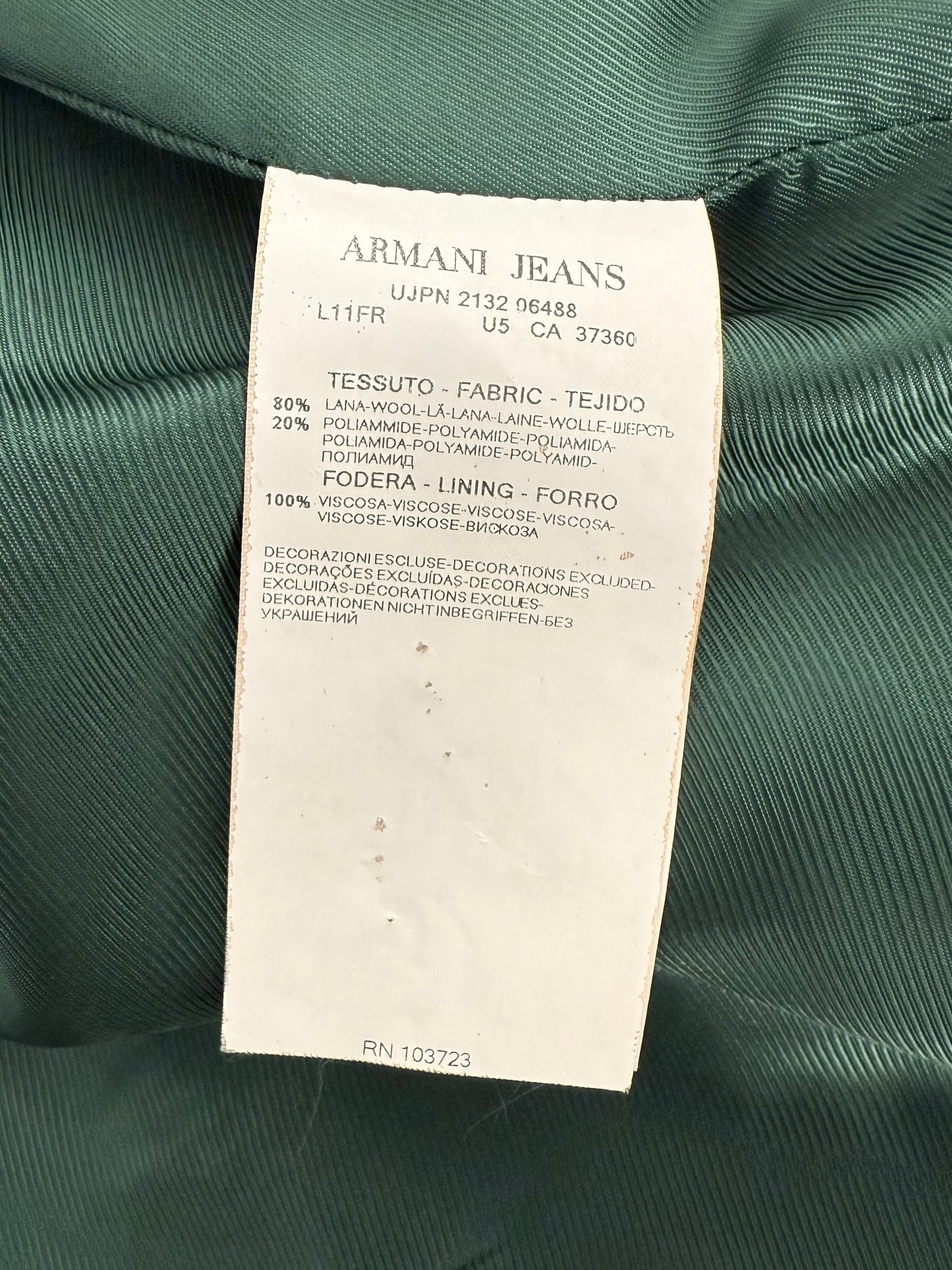 Abrigo Armani (L)