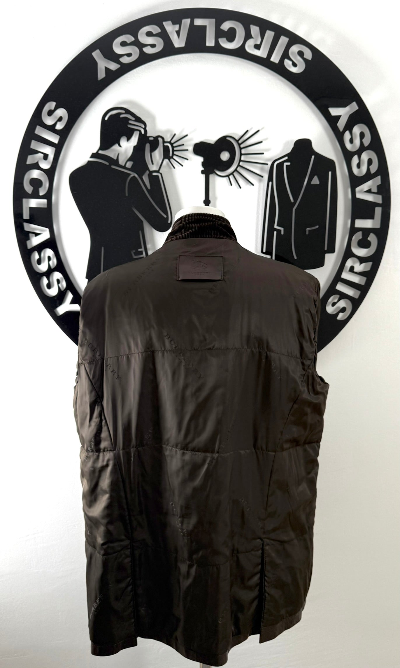 Abrigo de piel Burberry (XL)