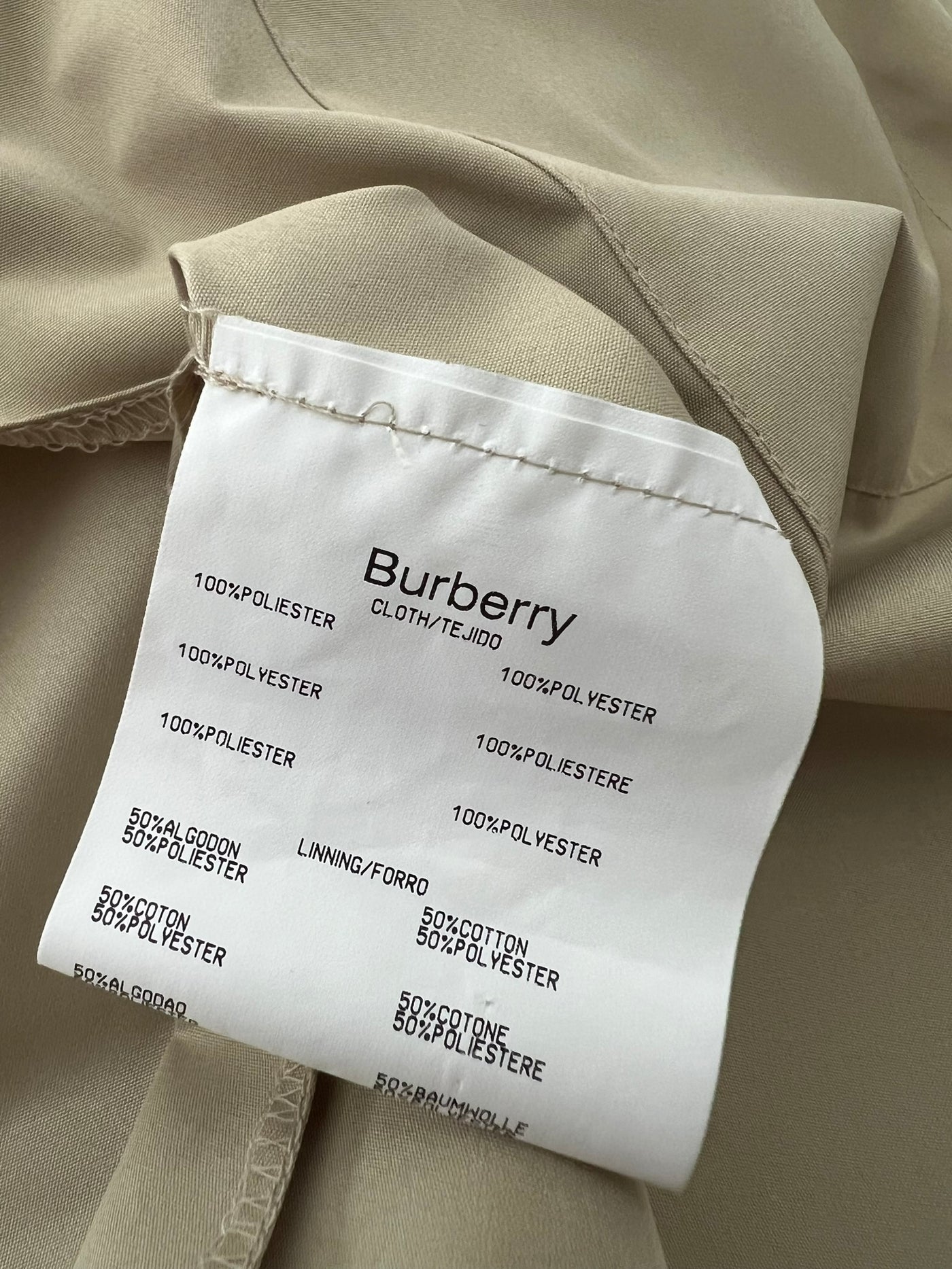 Gabardina Burberry (XL)