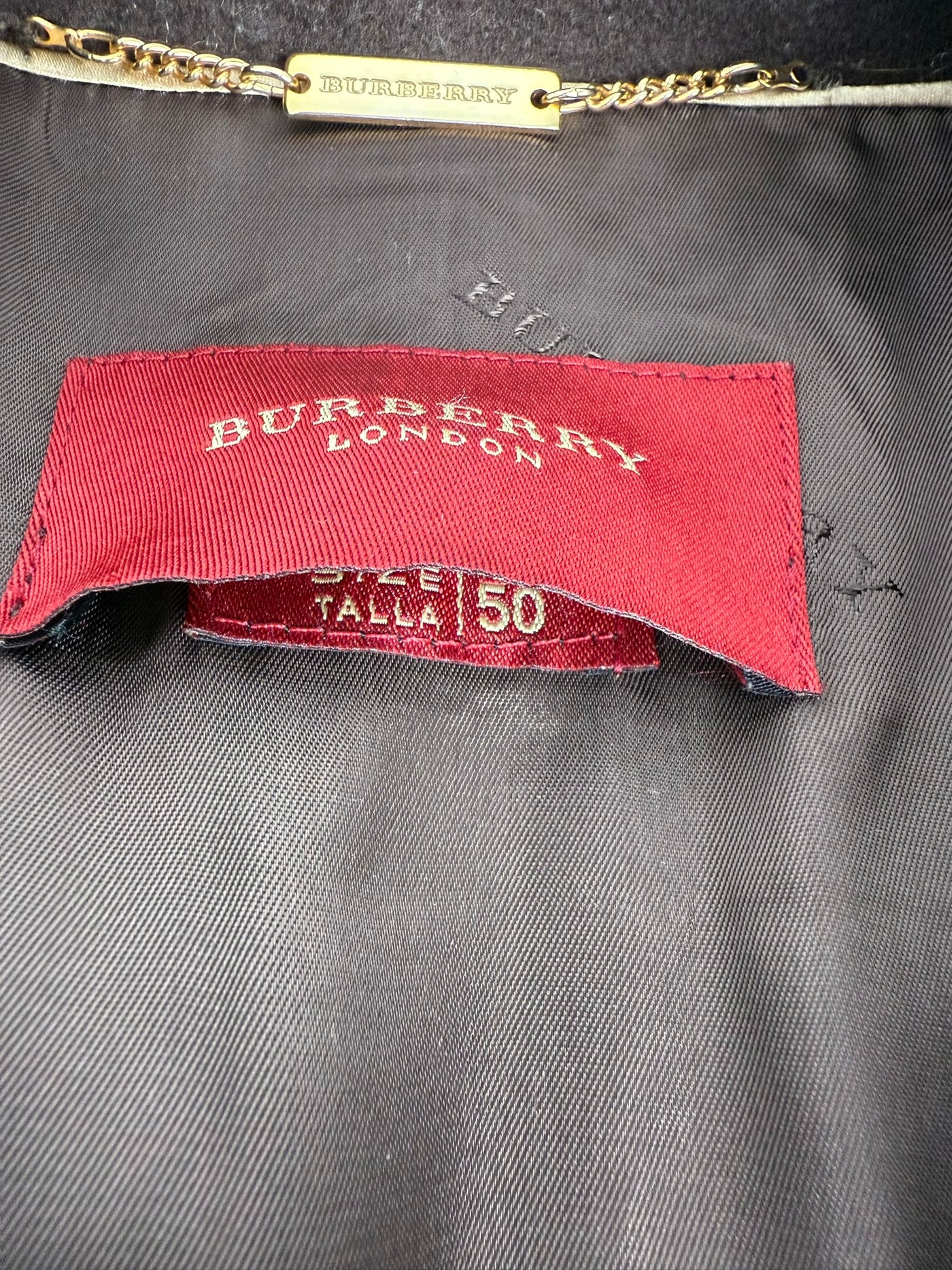 Abrigo Burberry