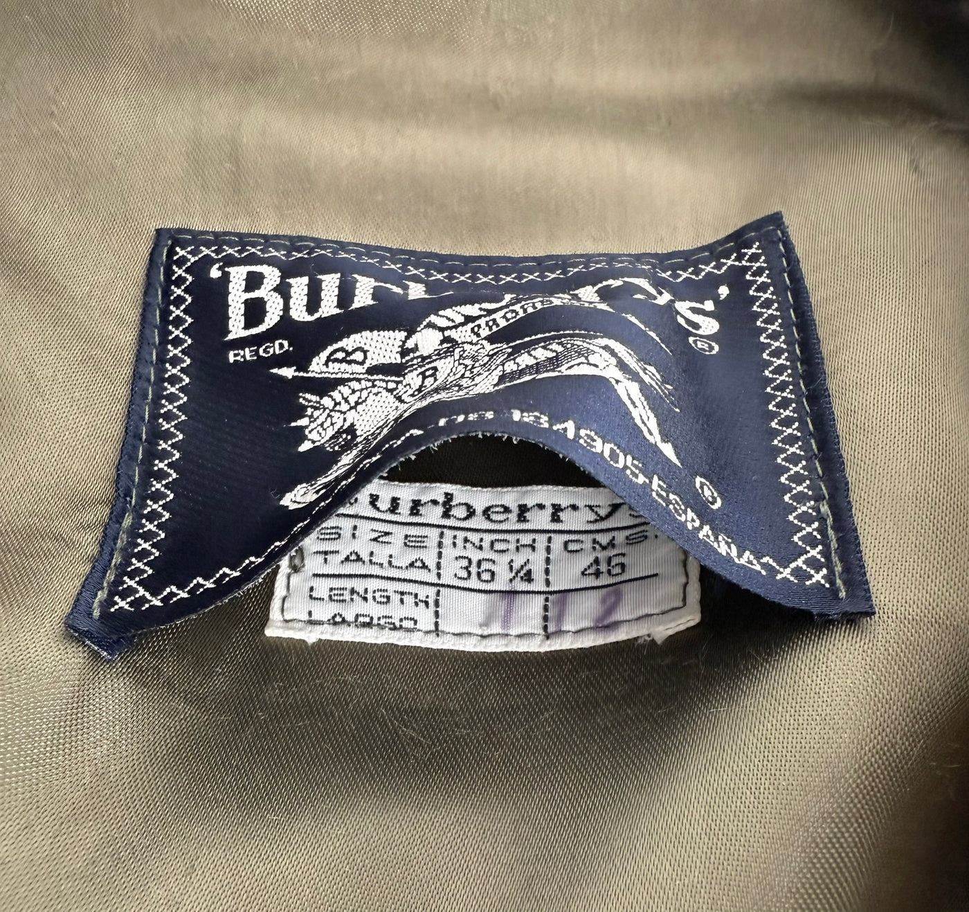 Abrigo Burberry (S)
