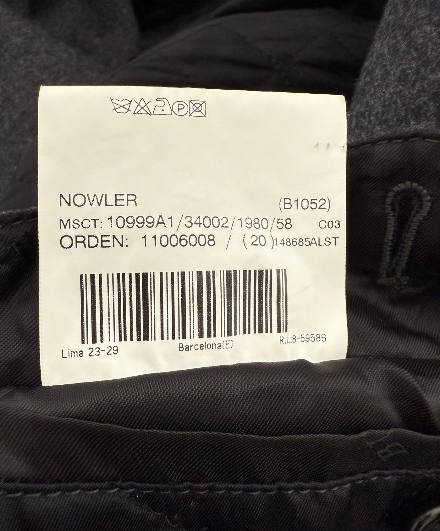 Abrigo Burberry (XL)