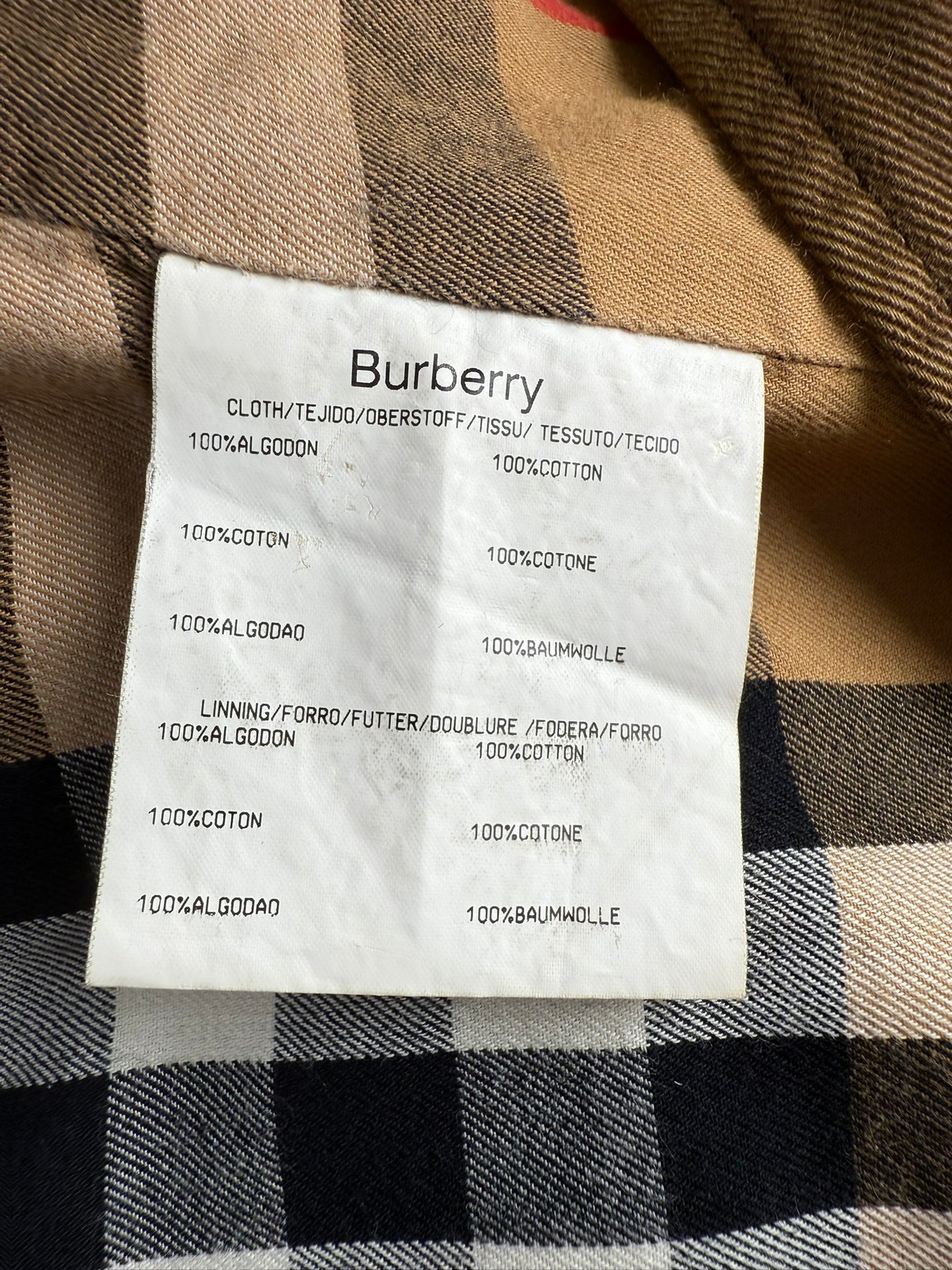 Chaqueta Burberry (L)