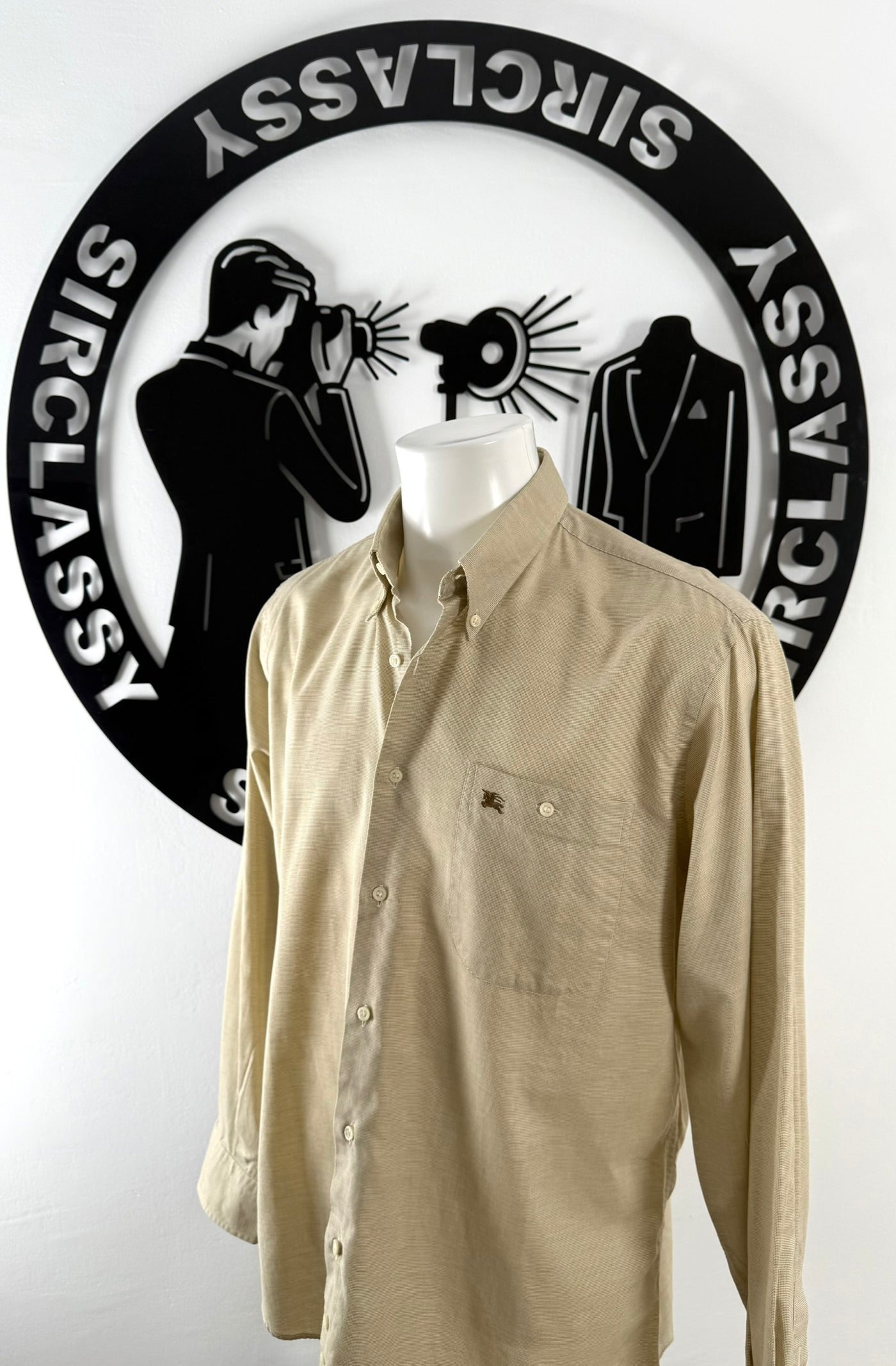 Camisa Burberry (M)