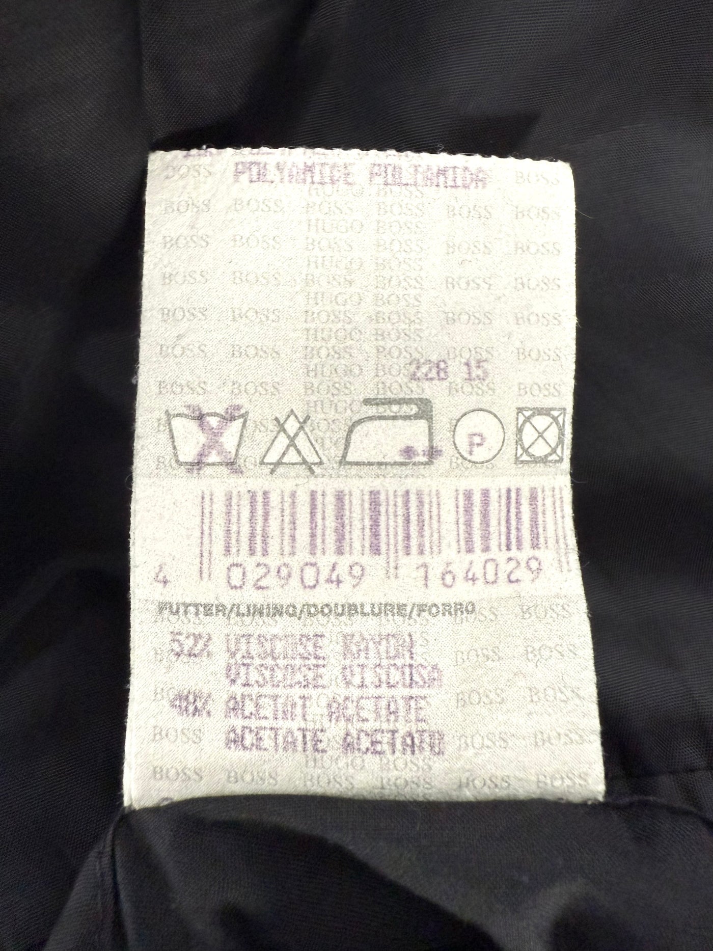 Abrigo Hugo Boss (XL)