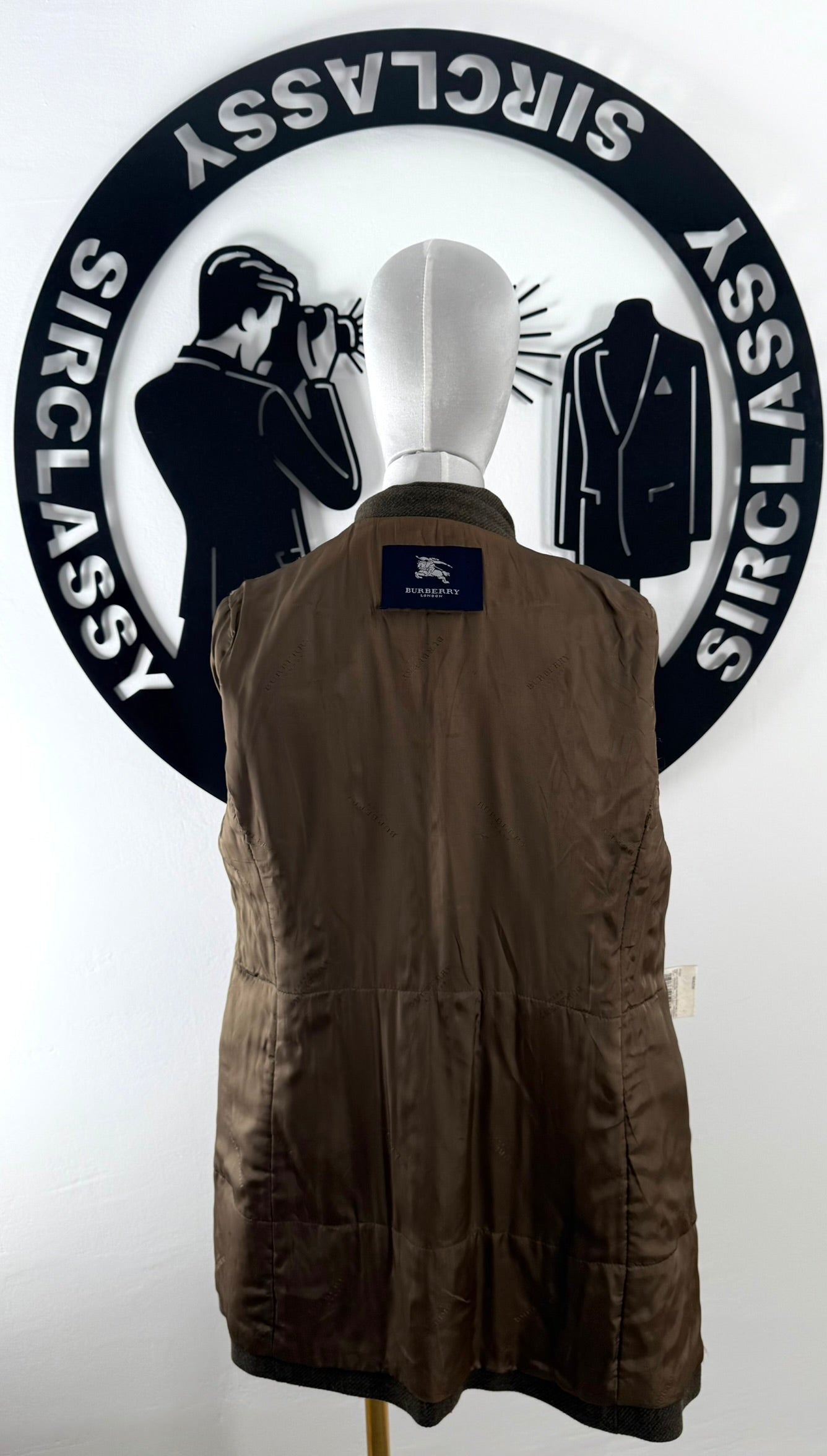 Abrigo Burberry (L)