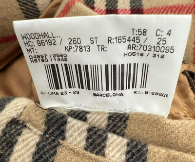 Abrigo Burberry (XL)