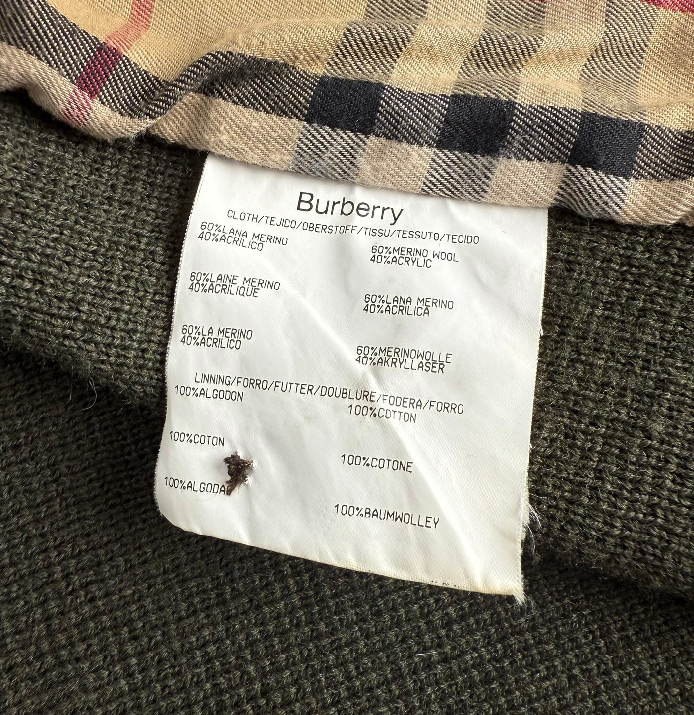 Chaqueta Burberry (M)