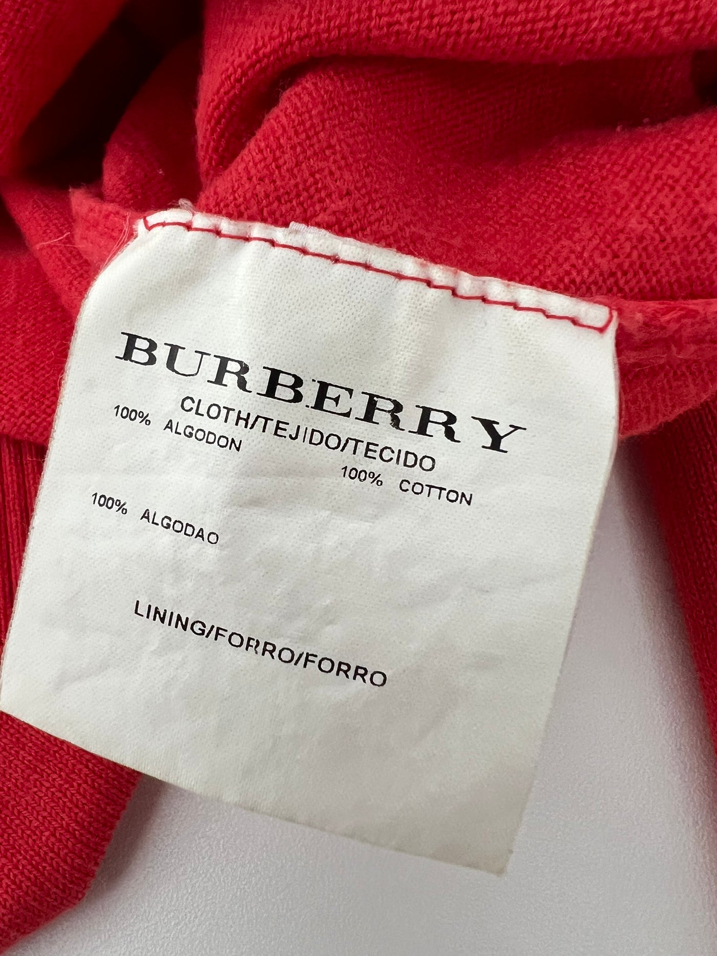 Jersey Burberry (L)