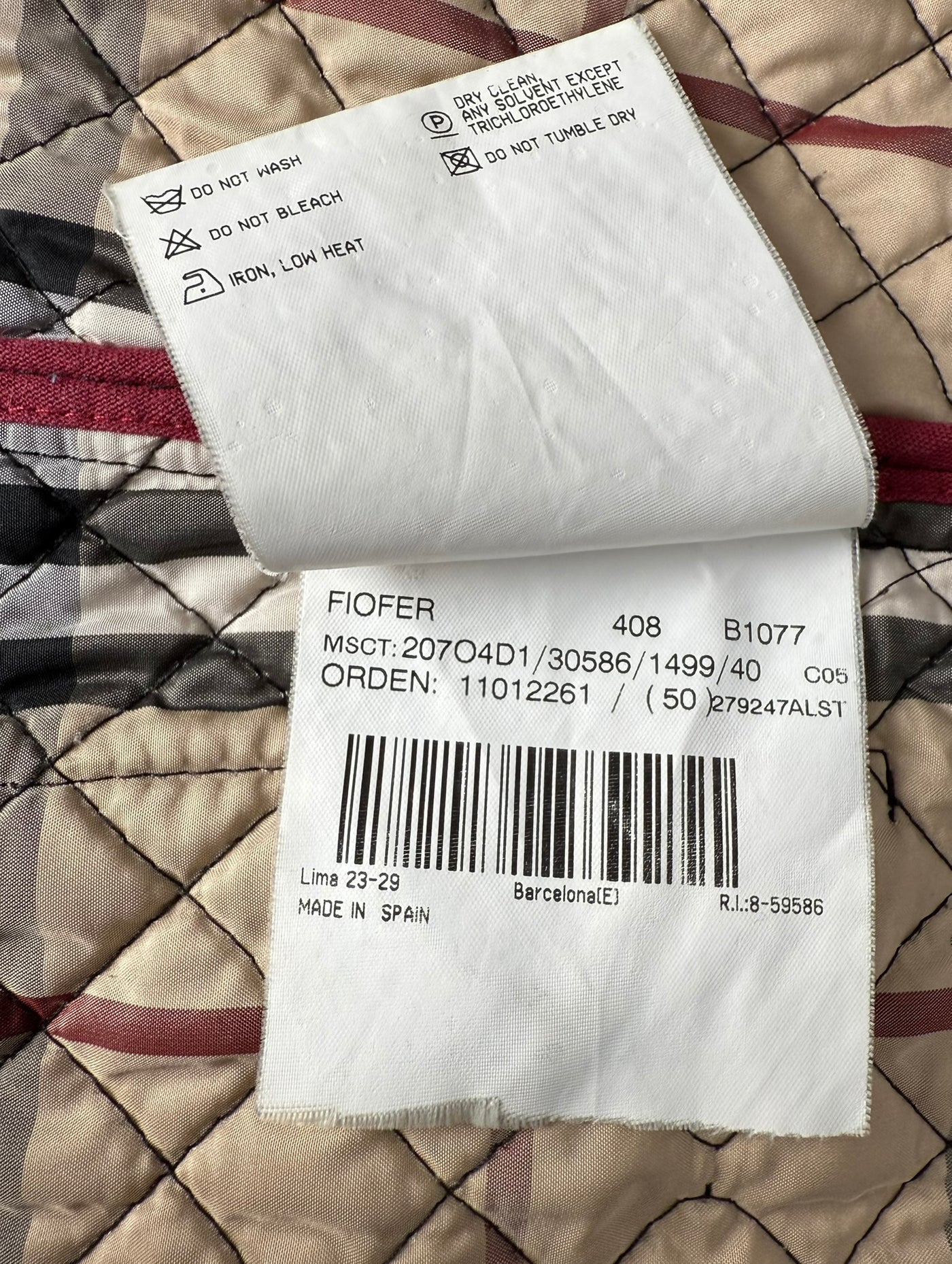 Cazadora Burberry (M)