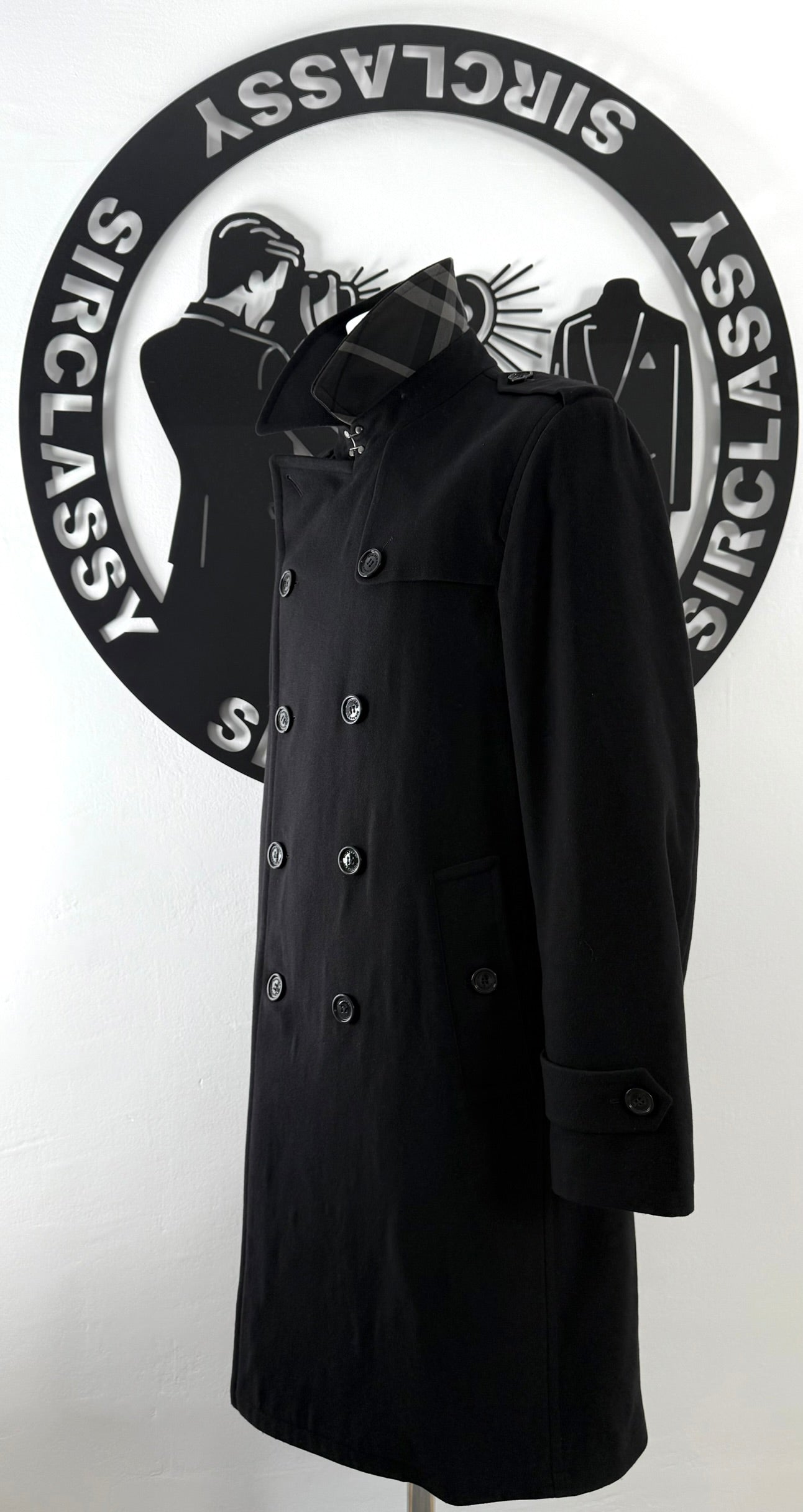 Abrigo Burberry (L)
