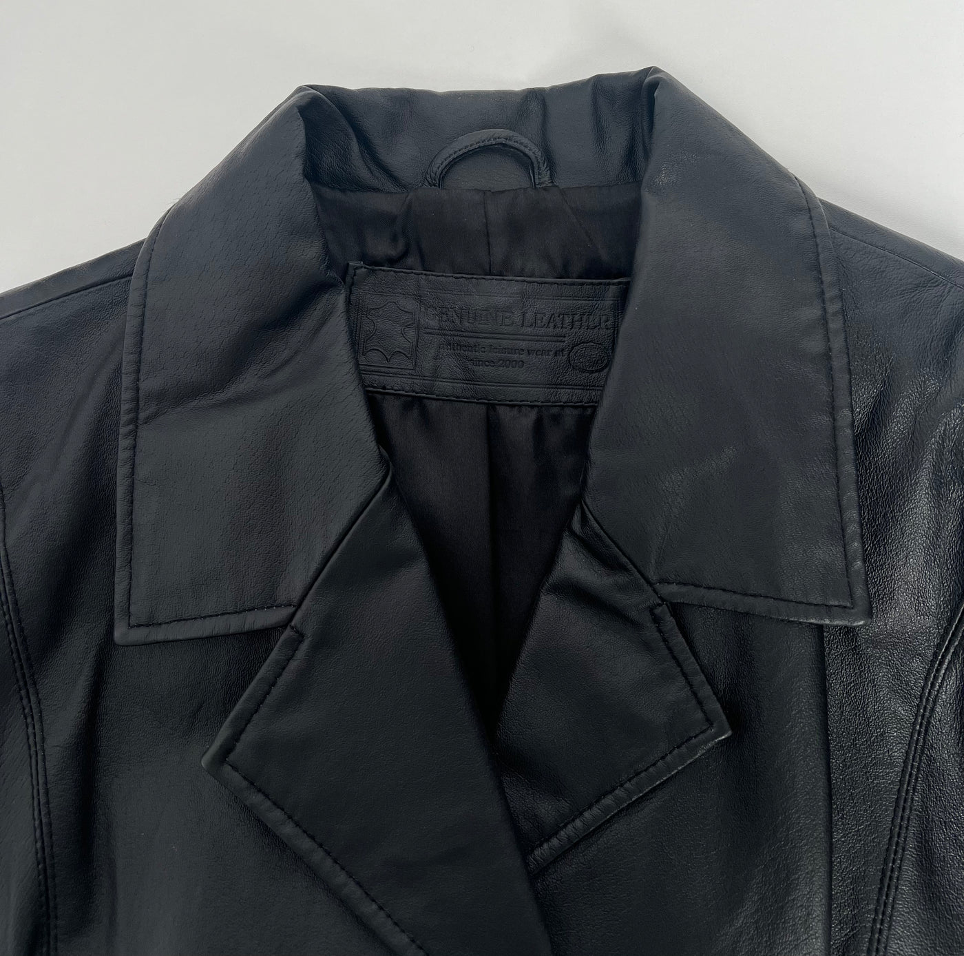 Abrigo de piel Genuine Leather (L)