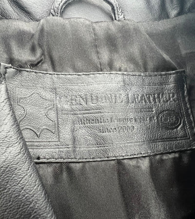 Abrigo de piel Genuine Leather (L)