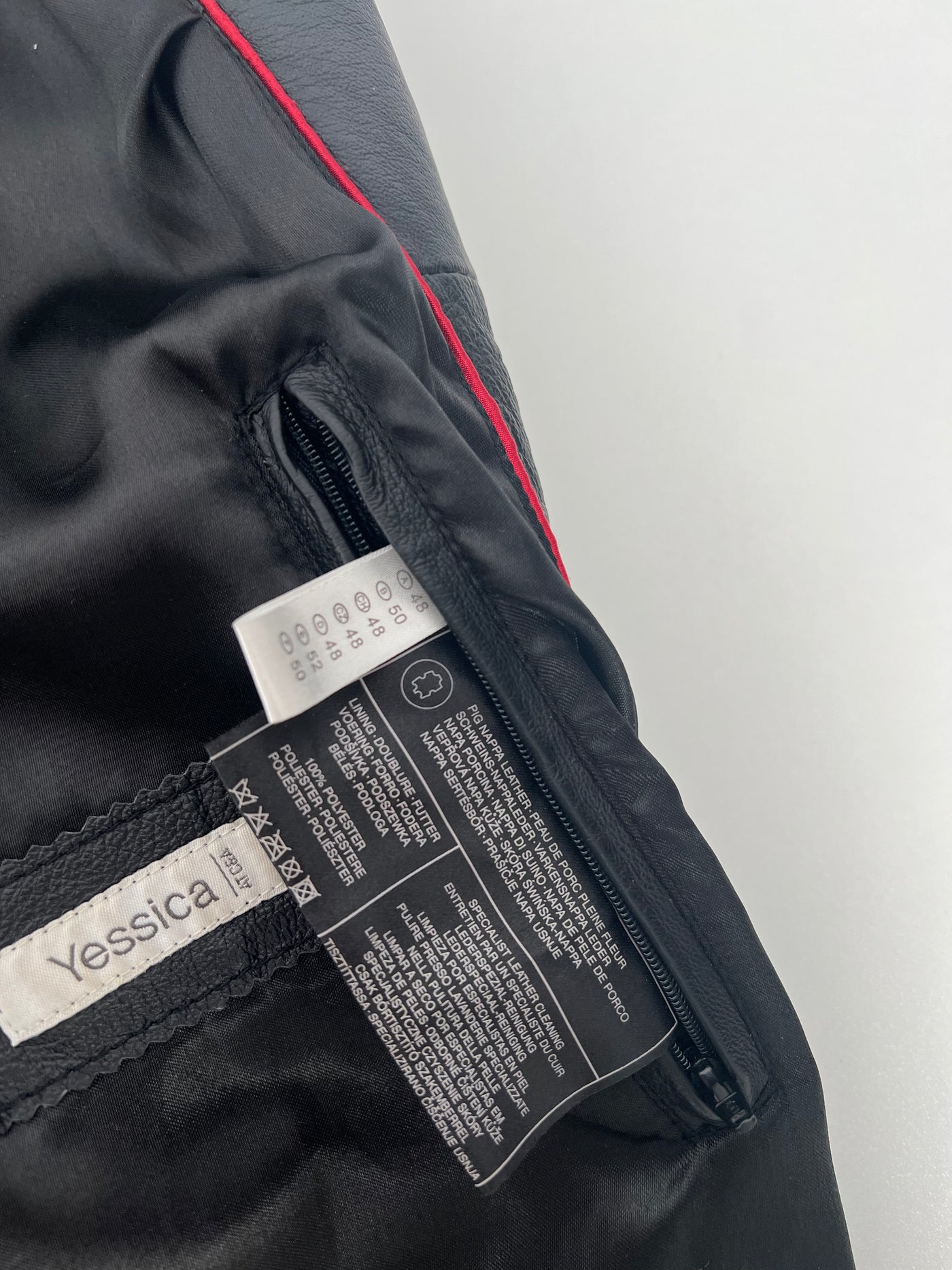 Abrigo de piel Genuine Leather (L)