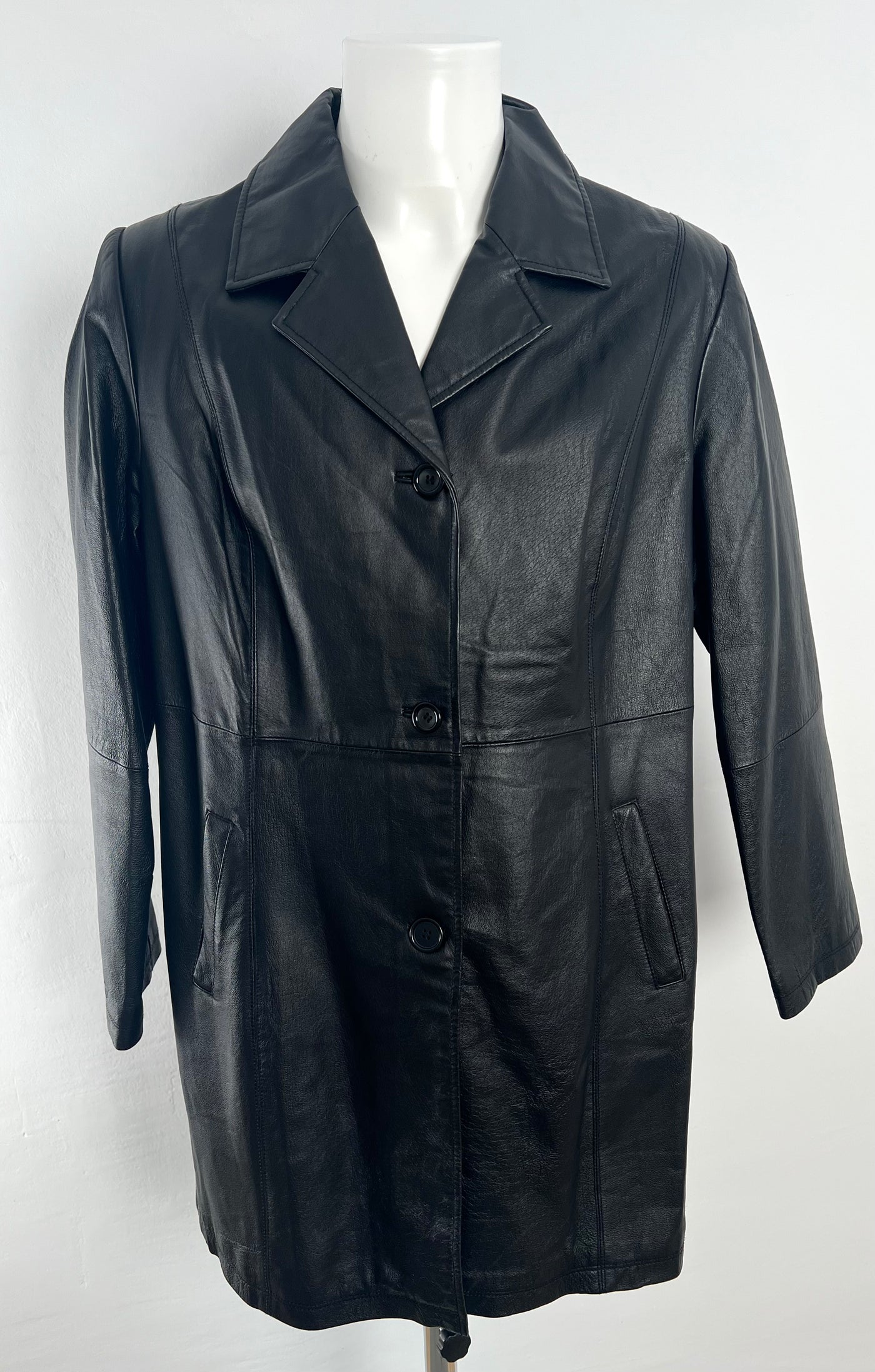 Abrigo de piel Genuine Leather (L)