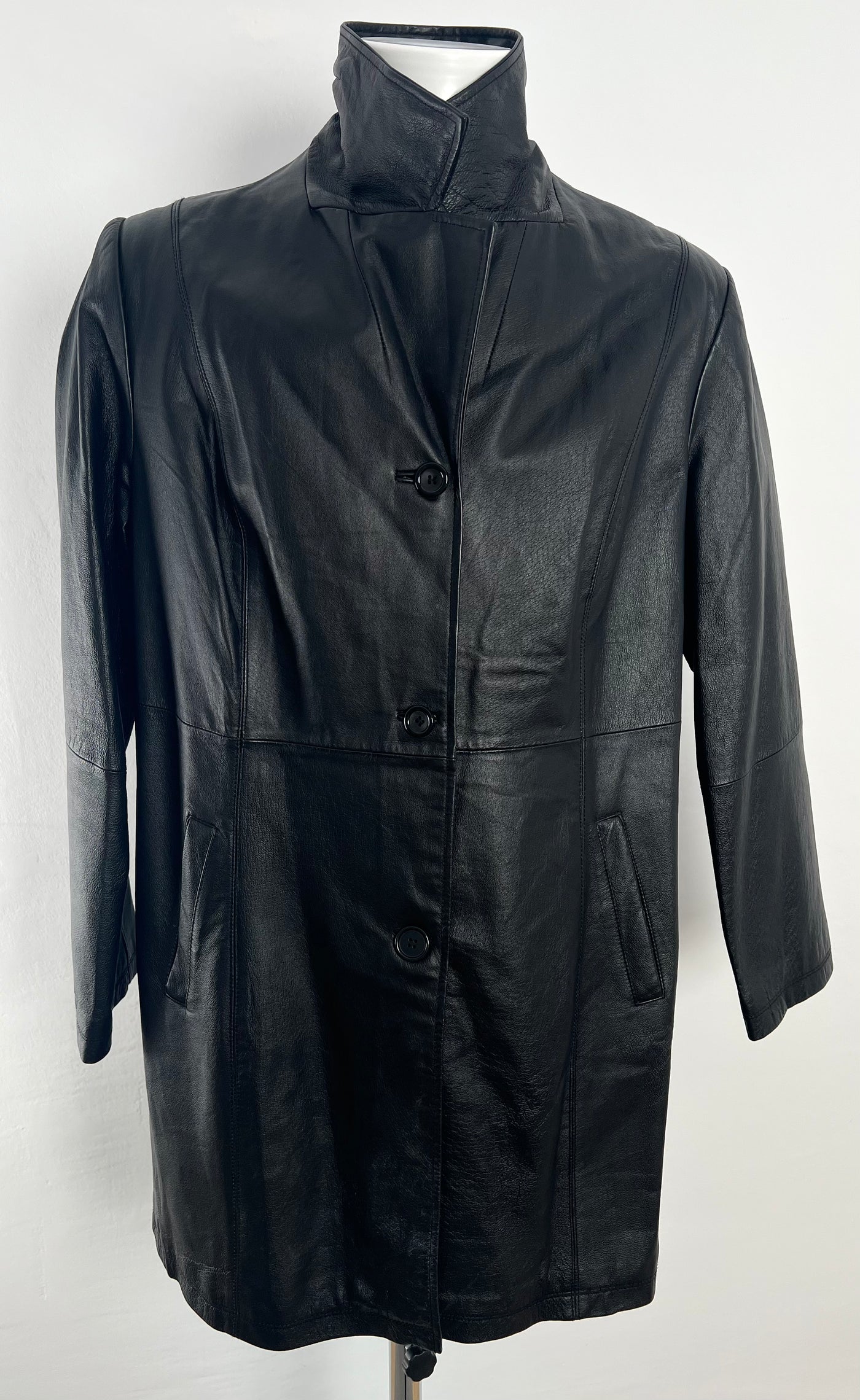 Abrigo de piel Genuine Leather (L)