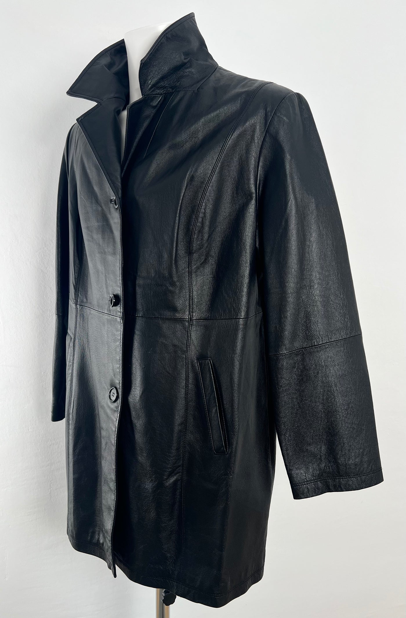 Abrigo de piel Genuine Leather (L)