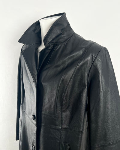 Abrigo de piel Genuine Leather (L)