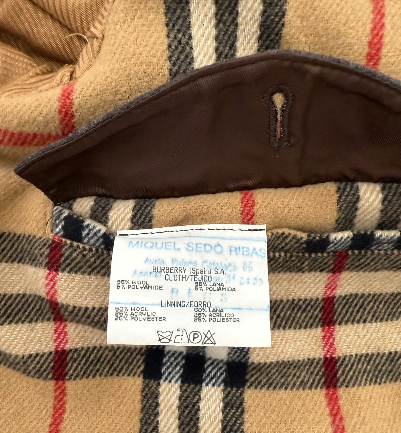 Abrigo Burberry (L)