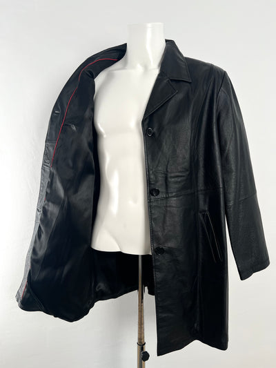 Abrigo de piel Genuine Leather (L)