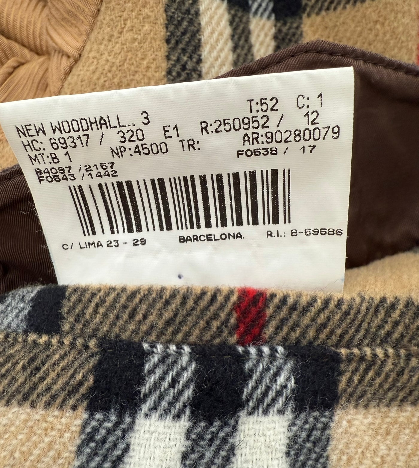 Abrigo Burberry (L)
