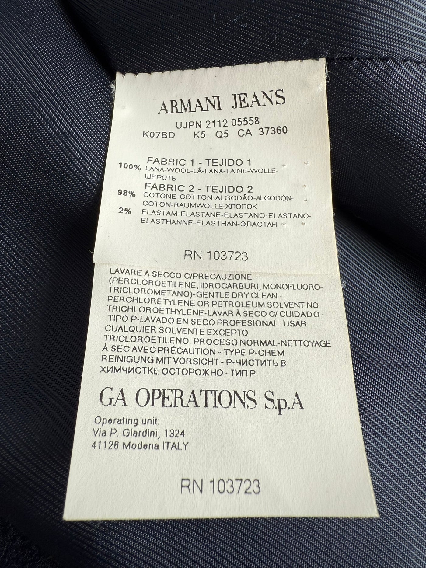 Abrigo Armani (M)