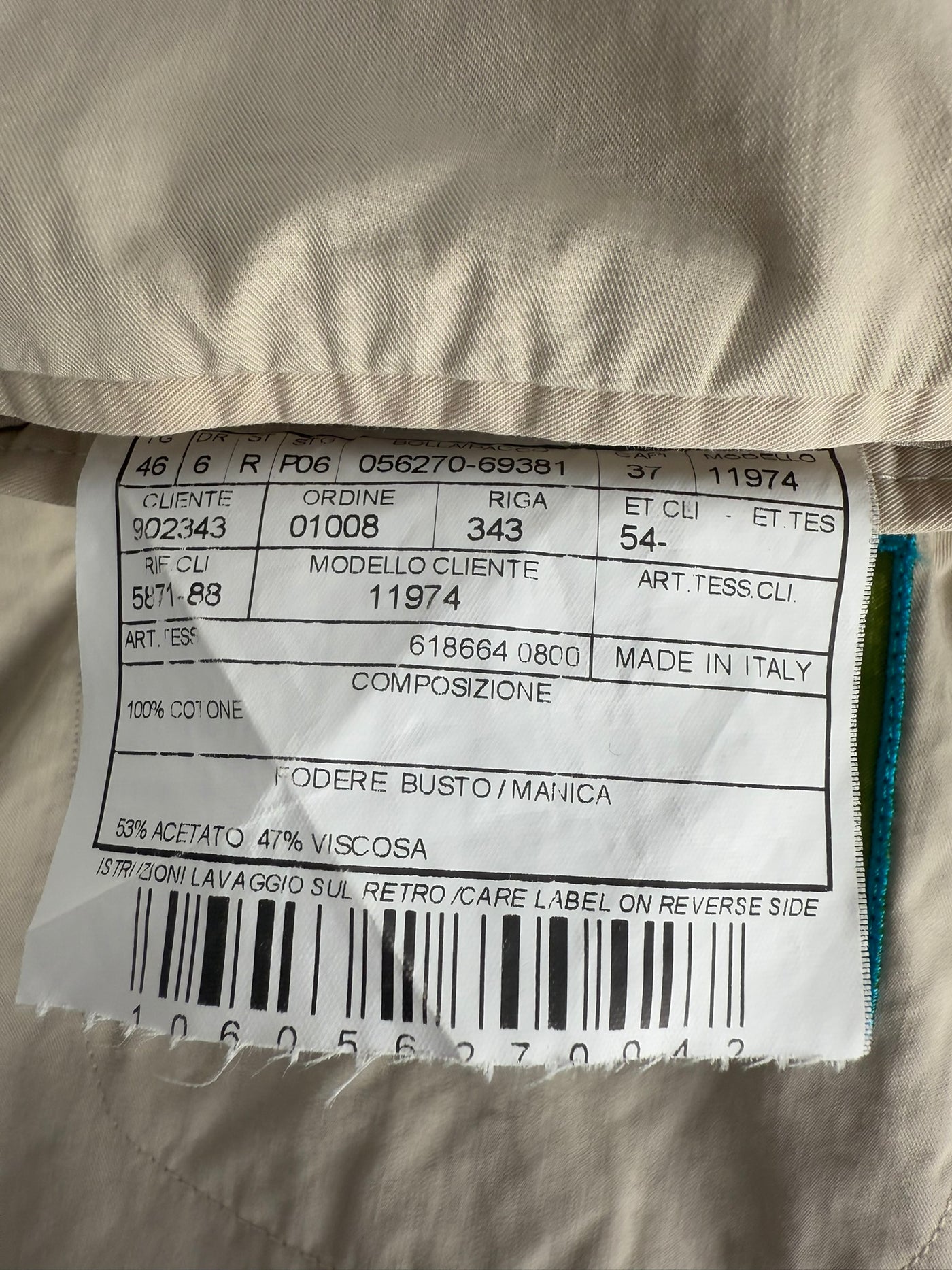 Traje Etro (XS)