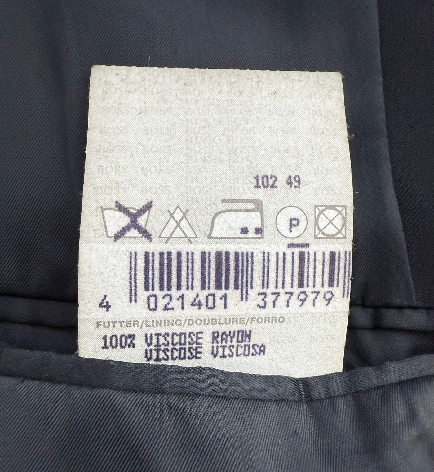 Traje Hugo Boss (M)