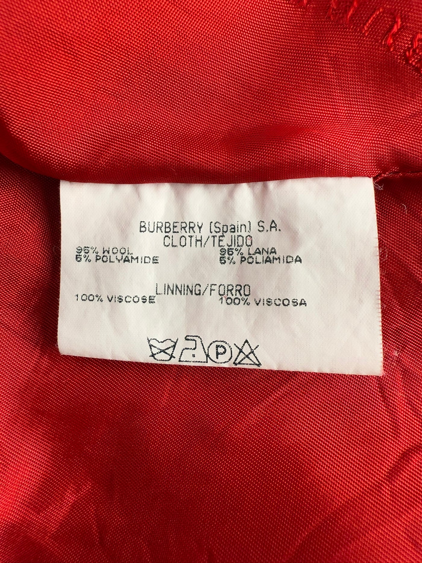 Abrigo Burberry (XL)