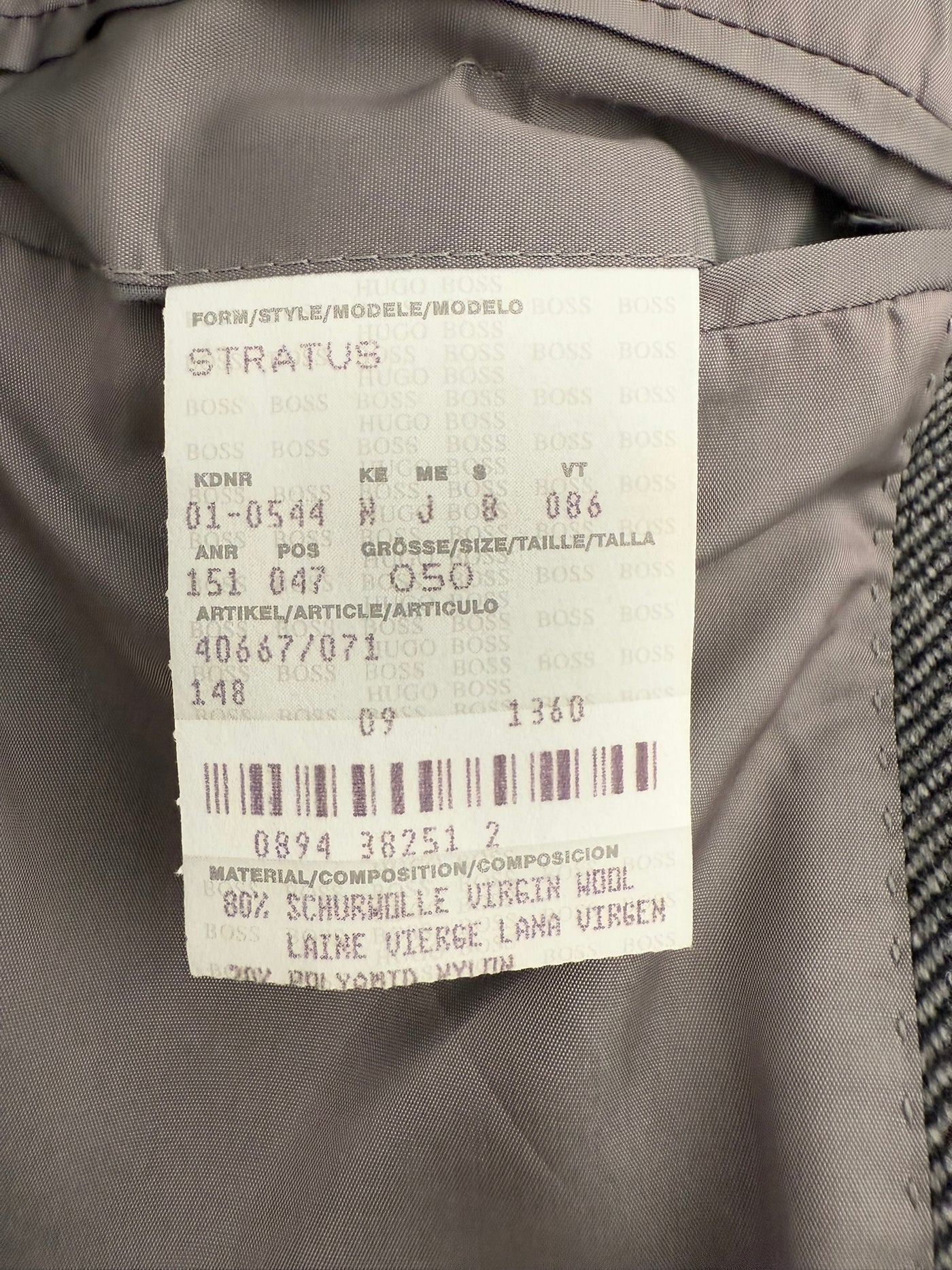 Abrigo Hugo Boss (XL)