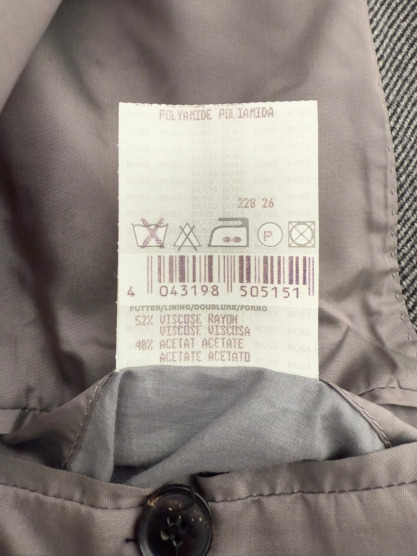 Abrigo Hugo Boss (XL)