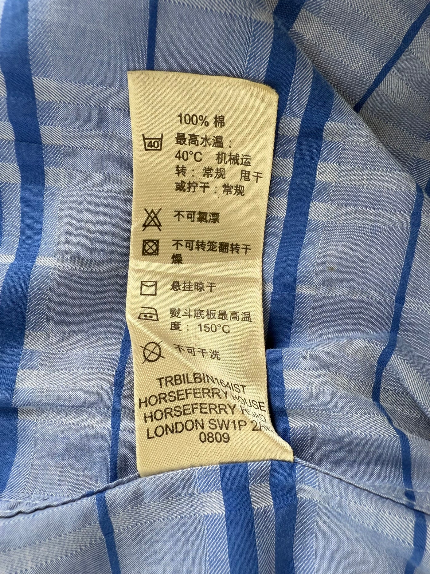 Camisa Burberry (L)