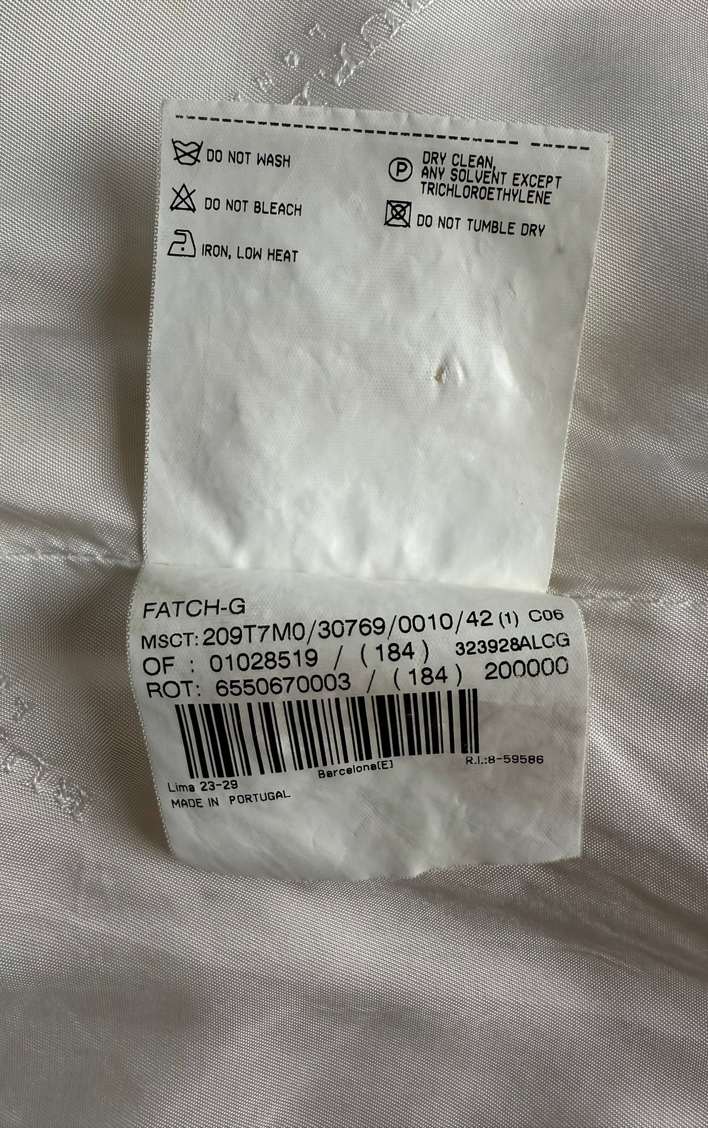 Abrigo Burberry (M)