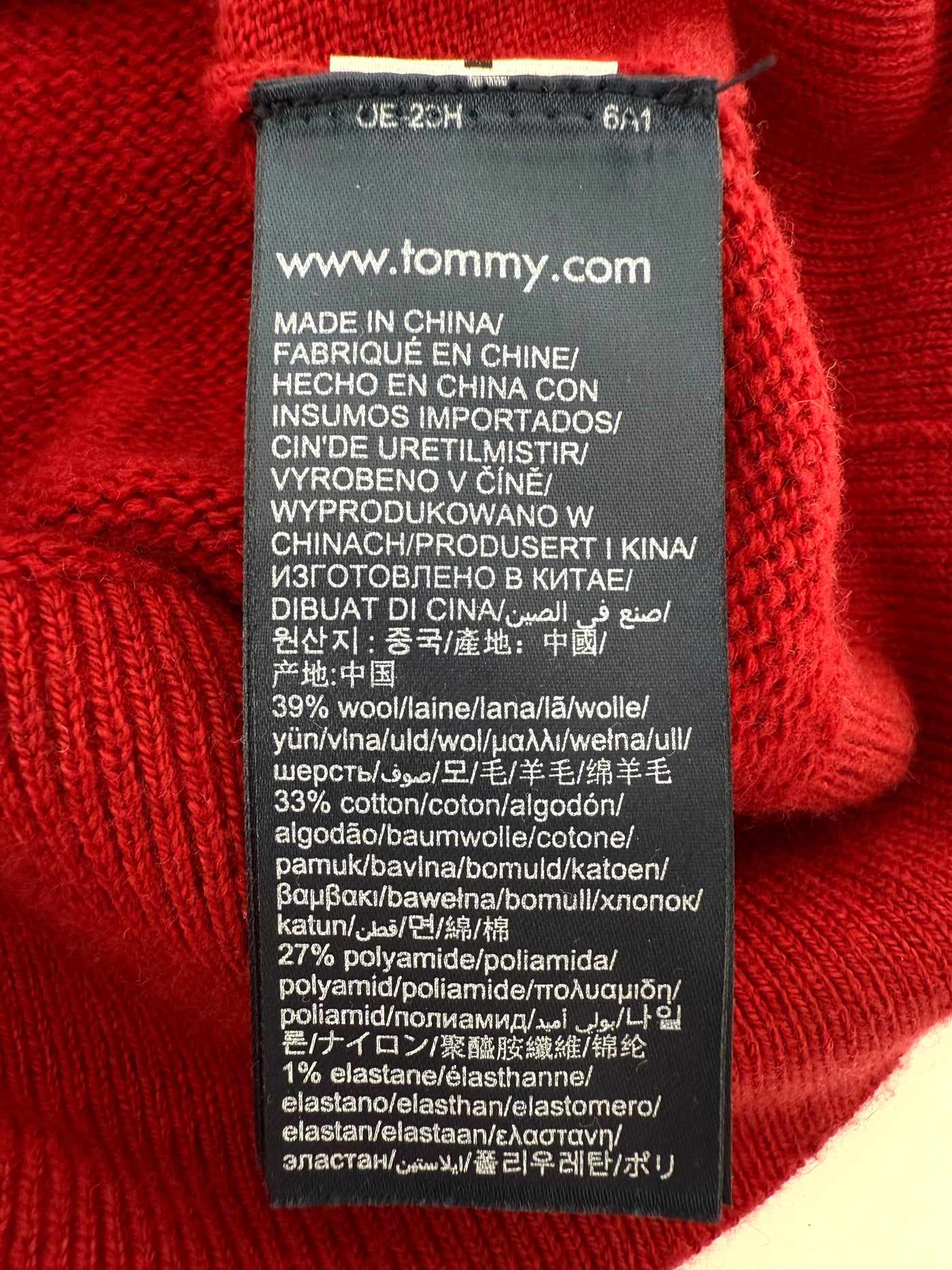 Jersey Tommy Hilfiger (XXL)
