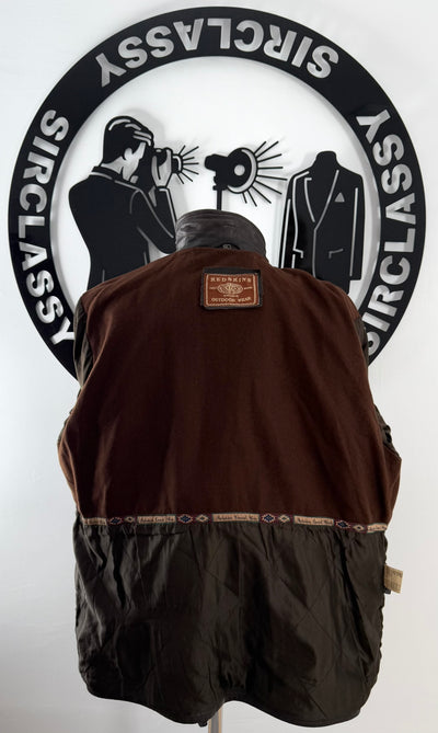 Abrigo de piel Redskins (XL)