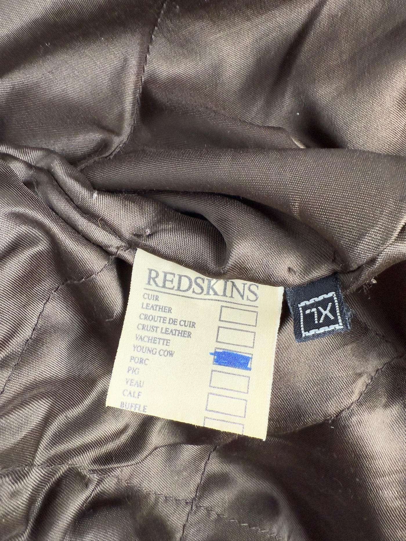 Abrigo de piel Redskins (XL)