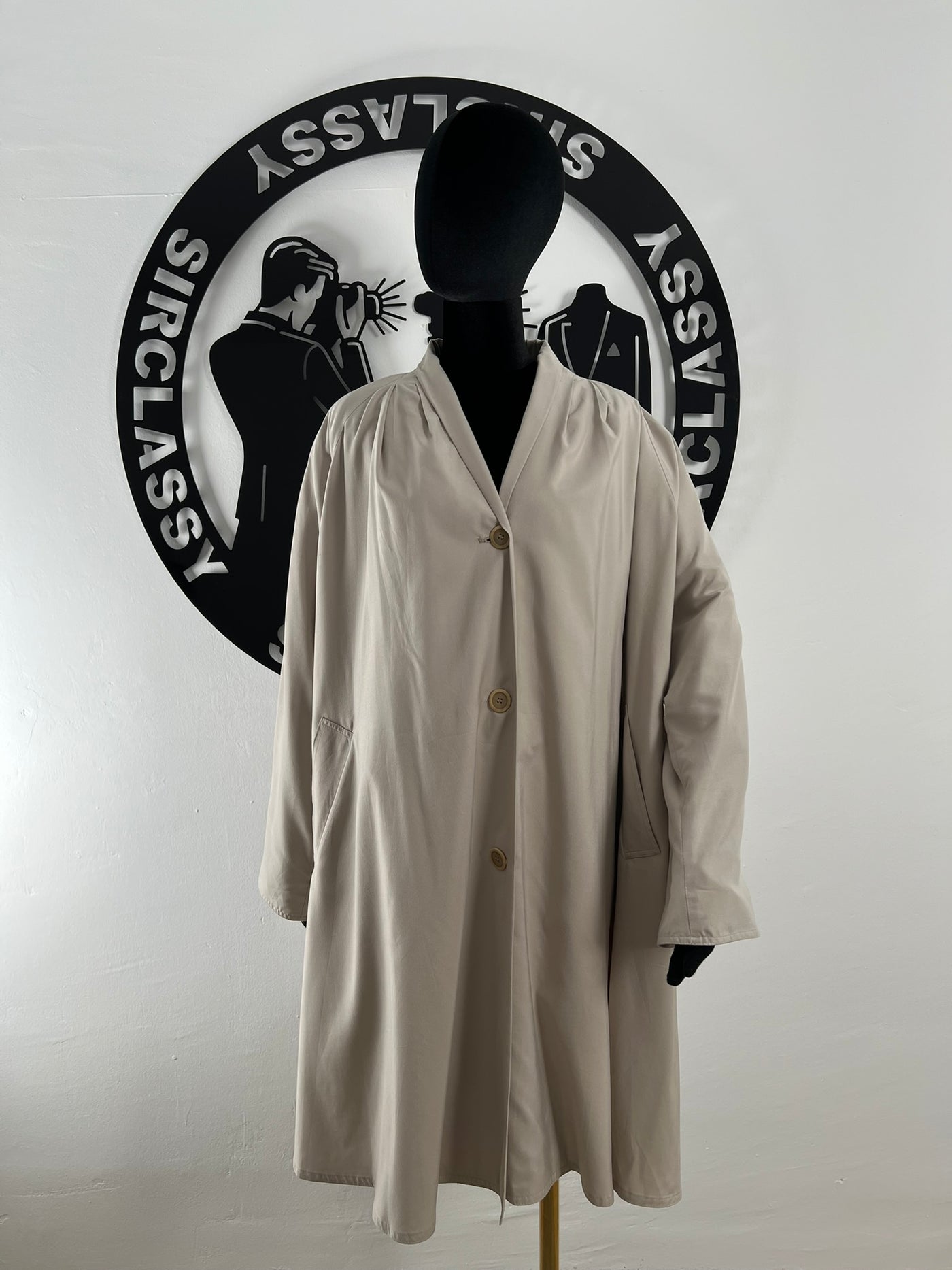 Gabardina Max Mara (XL)